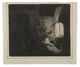The Family in the Room by Ferdinand Bol, etching and drypoint, sold Jul 2026
