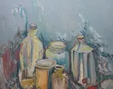 Untitled by Michael Cooper Neac, 1974, pencil, sold Jun 2026