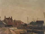 Untitled by Albert Ernest Bottomley, oil on canvas, sold Jun 2026