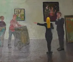 Untitled by Charles Williams Neac, oil on canvas, offered Jun 2026