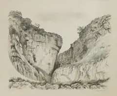Ravine by David Gentleman, pencil, sold Jun 2026