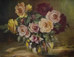 Untitled by Mona Martin, oil on canvas, sold Jun 2026