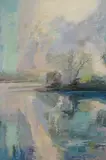 Untitled by Deborah Sweeney, acrylic on canvas, sold Jun 2026