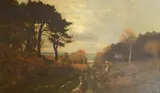 Canford Cliffs by Walker Stuart Lloyd, 1882, oil on canvas, offered Jun 2026