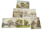 Sussex Farm by Henry Merritt, watercolor, offered Jun 2026