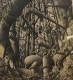La Raffinerie by Gérard Trignac, pencil, sold Jun 2026