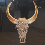 Gold Trinket on Black Diamond Dust by Angela Morris, sculpture, sold Jun 2026