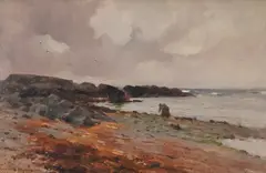 Untitled by Robert Russell MacNee, oil on canvas, sold Jun 2026