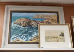 Yns y Fydyn by Peter Winstanley, oil, sold Jun 2026