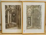 Durham Cathedral by Valerie Thornton, pencil, sold Jun 2026