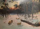 Untitled by Daniel Sherrin, oil on canvas, sold Jun 2026