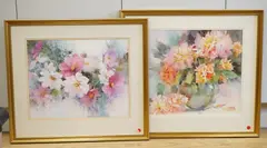 Untitled by Adelene Fletcher, watercolor, sold Jun 2026