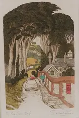 The Town Boys by Simon Palmer, pencil, sold Jun 2026