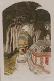 The Town Boys by Simon Palmer, pencil, sold Jun 2026