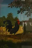 Untitled by Bernard  Carter, oil on board, sold Jun 2026
