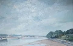 Untitled by John Lawrence, oil on canvas, offered Jun 2026