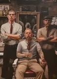 Thy Barber by Vincent Kamp, giclee, sold Jun 2026