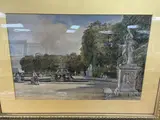 Pyramid Fountain, Versailles by John Fulleylove, 1883, watercolor, sold Jun 2026