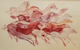 Wishing by Velimir Trnski, watercolour, offered Jun 2026