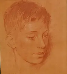 Untitled by John Edwards, drawing, sold Jun 2026