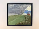 Afternoon below the Eyes Along the Coast by Nick Bush, oil on board, sold Jun 2026