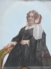 Untitled by F. J. Pold, 1866, oil, offered Jun 2026