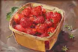 Untitled by Anne Cotterill, oil on board, sold Jun 2026