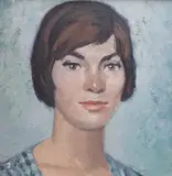 Untitled by Toby Horne Shepherd, oil on board, sold Jun 2026