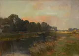 Untitled by H Caldwell, 1905, oil on board, sold Jun 2026