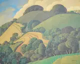 The Walk by Jo March, oil on canvas, sold Jun 2026