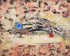 Untitled by Carlos Tomas, mixed media, sold Jun 2026
