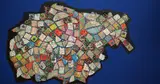 Untitled by Artist Dotty, mixed media, offered Jun 2026