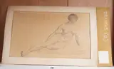 Nude studies by Cecil Gunthorp, pencil, offered Jun 2026