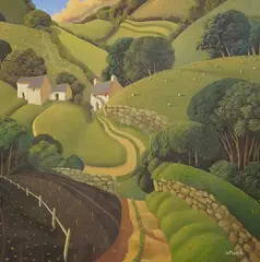 Little Dinison by Jo March, oil on canvas, sold May 2026