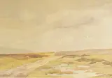 Marshlands by Henrietta Lister, watercolour, offered May 2026