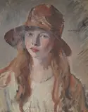 Brenda by Philip Naviasky, oil on canvas, sold May 2026