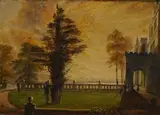 Pastime in the Middle Ages by Samuel Baldwin of Halifax, oil on canvas, sold May 2026