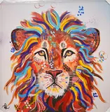 Leo the Lion by Diana Richardson, print, offered May 2026