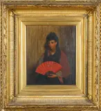 Untitled by William C. Faed, oil on canvas, sold Mar 2026