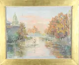 Untitled by Graham Brown, oil on canvas, sold Mar 2026