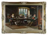 Untitled by Harold Piffard, oil on canvas, offered Mar 2026