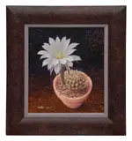 Untitled by Richard Tratt, oil on board, sold Mar 2026