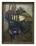 Untitled by Jean Fleming, oil on board, sold Mar 2026