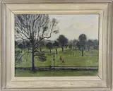 Untitled by Leonie Jonleigh, oil on canvas, sold Mar 2026