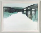 Untitled by Helen Brown, oil on board, sold Mar 2026