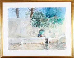Untitled by Michael Chaplin, watercolour, offered Mar 2026