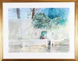 Untitled by Michael Chaplin, watercolour, offered Mar 2026