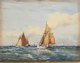 Untitled by Albert George Strange, watercolour, sold Mar 2026