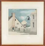 Untitled by Bertram Nicholls, watercolour, sold Mar 2026