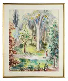 Untitled by Claire Maillot, watercolour, offered Mar 2026